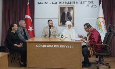 Başkan Atalay evlendirdi, eşi şahit oldu