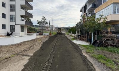 Lapseki’de Altyapı ve Çevre Düzenleme Çalışmaları Hız Kesmiyor