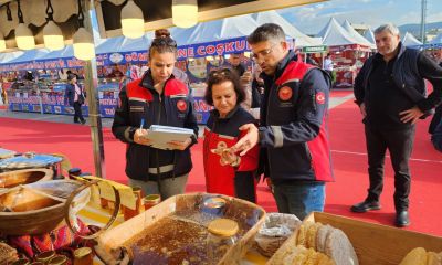 Festival alanlarında satılan yöresel ürünlere sıkı denetim