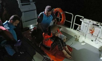 Ayvacık açıklarında ticari gemide yaralanan şahısın tıbbi tahliyesi yapıldı