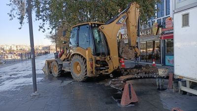 Kordon’da Su Arızasına Müdahale