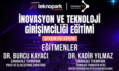 Çanakkale Teknopark’tan “İnovasyon ve Teknoloji Girişimciliği” eğitimi