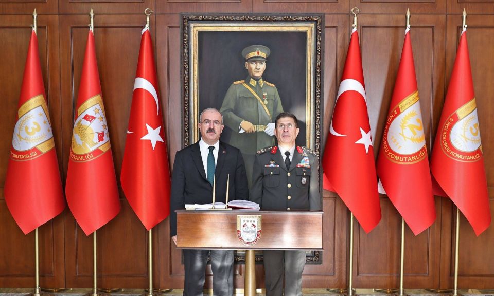 Vali Toraman ve Başkan Kaşdemir 1. Ordu Komutanlığını ziyaret etti