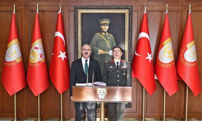 Vali Toraman ve Başkan Kaşdemir 1. Ordu Komutanlığını ziyaret etti