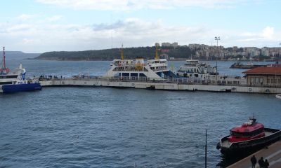  Çanakkale Boğazı fırtına nedeniyle trafiğe kapandı