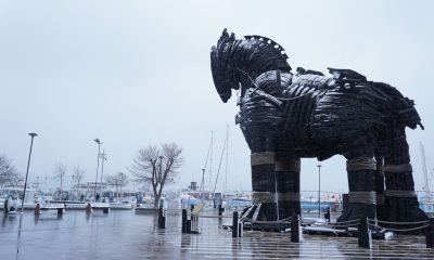 Haftanın ilk günü dikkat Çanakkale merkezde karla karışık yağmur bekleniyor