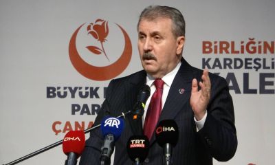 BBP Genel Başkanı Destici, Çanakkale Olağan 2. İl Kongresi'ne katıldı