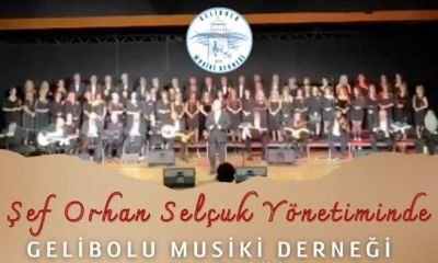 Gelibolu Musiki Derneği yılın ilk konserini Çanakkale'de verecek