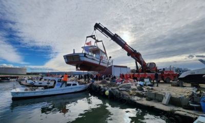 BİLİM-1 Araştırma ve uygulama gemisi yeniden denize indirildi