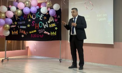 Geyikli Ortaokulu’nda İngilizce Karaoke Şarkı Yarışması Coşkusu