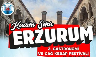 Erzurum Gastronomi ve Cağ Kebap Festivali ertelendi