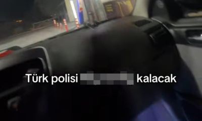 Ezine'de polise hakaretten gözaltına alınan şüpheli serbest bırakıldı