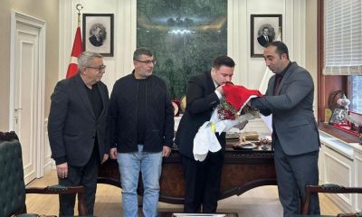 Kaymakam Osman Acar, İYİ Parti heyetini kabul etti