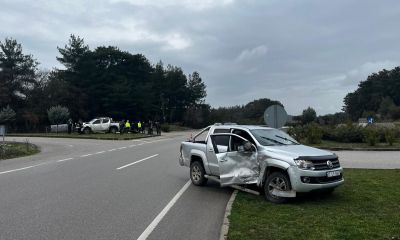 Ayvacık’ta iki araç çarpıştı: 2 yaralı