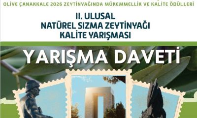 Olive Çanakkale 2026 Zeytinyağı Yarışması İçin Geri Sayım