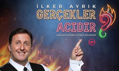 İlker Ayrık’la “Gerçekler Acıdır” 24 Şubat’ta Çanakkale’de Sahnelenecek