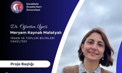 ÇOMÜ’lü Akademisyenin TÜBİTAK 1001 Projesine Destek: 