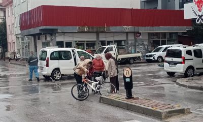 Aslanca Camii önünde bir kaza daha