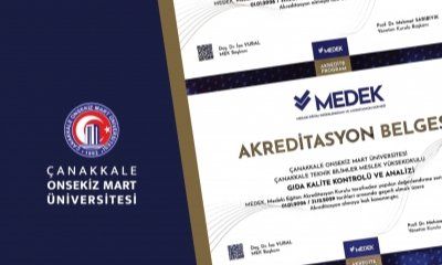ÇOMÜ’de Üç Önlisans Programına MEDEK akreditasyonu