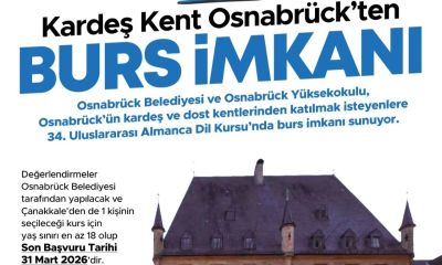 Çanakkale’den Almanya’ya Eğitim Köprüsü: Ücretsiz Almanca Yaz Okulu Bursu Başvuruları Başladı!