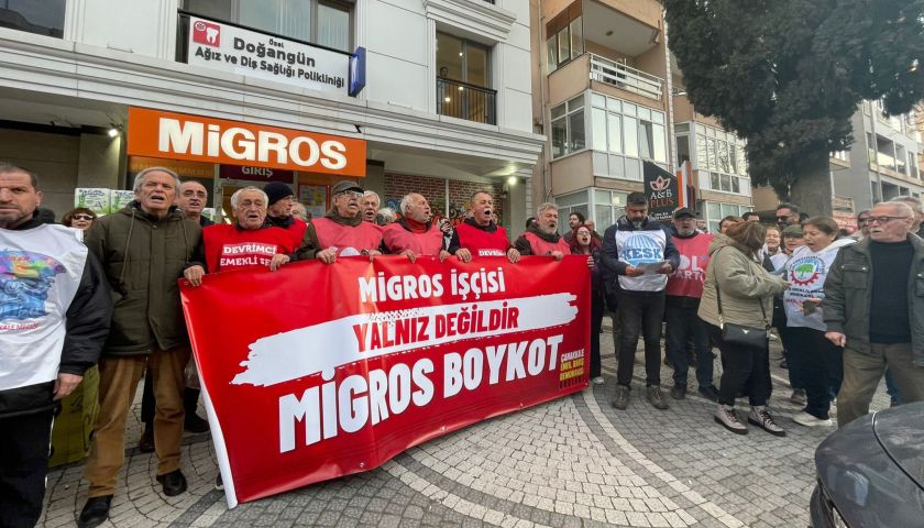Çanakkale’den Migros İşçilerine Destek: 