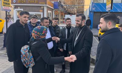 AK Parti Gençlik Kolları’ndan Biga’ya geniş katılımlı saha ziyareti