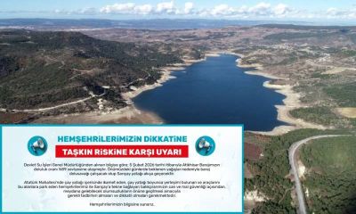 Atikhisar %89'a ulaştı, belediyeden taşkın uyarısı geldi!