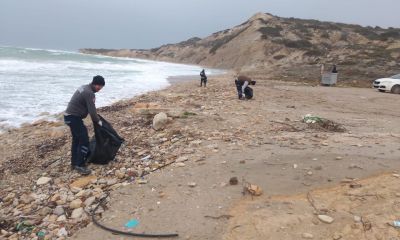 Bozcaada Beylik Koyu'nda kapsamlı temizlik