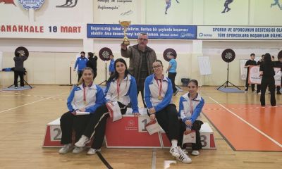 Çan Anadolu Lisesi Kızlar Dart Takımı İl Şampiyonu Oldu