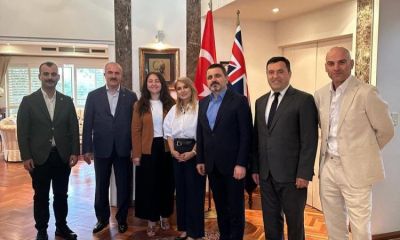 Çanakkale heyetinden Türkiye-Avustralya ilişkilerinin güçlendirilmesi için Sidney'e ziyaret   