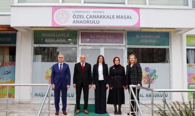 Mine Hayta’dan Özel Çanakkale Masal Anaokulu’na Ziyaret