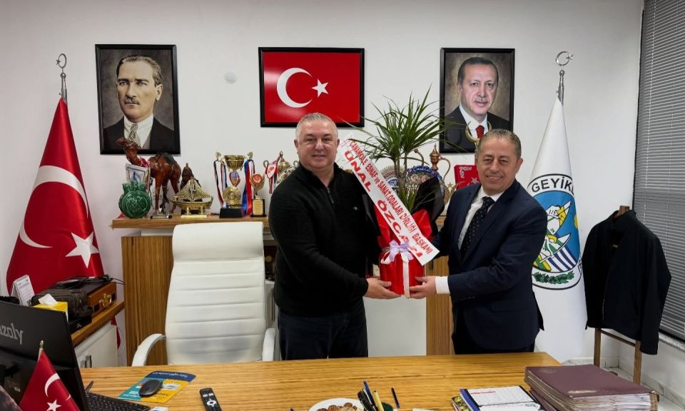 ÇESOB Başkanı Özcan’dan Başkan Oruçoğlu’na Ziyaret