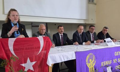 Geyikli Esnaf ve Sanatkarlar Odası’nda Tunçal dönemi başladı