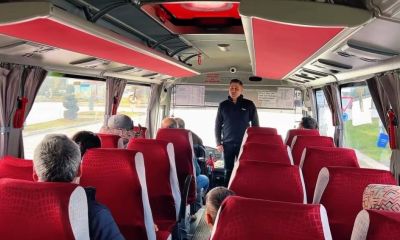 Çanakkale'de jandarmadan sürücülere ve yolculara denetim   