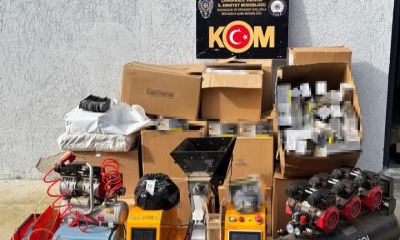 Çanakkale’de tefecilik, yağma ve kaçakçılık operasyonuna 2 tutuklama   