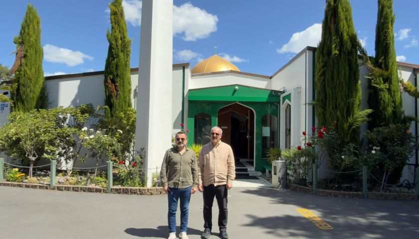 Christchurch’te Anlamlı Vefa: Çanakkale Heyeti El Nur Camii’nde
