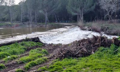 Atikhisar Barajı'ndan su tahliyesi devam ediyor