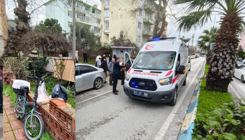 İsmetpaşa’da Kaza: Kapıya Çarptı, Hastaneye Kaldırıldı