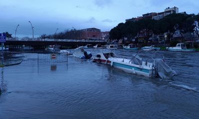 Sarıçay kara ile birleşti 