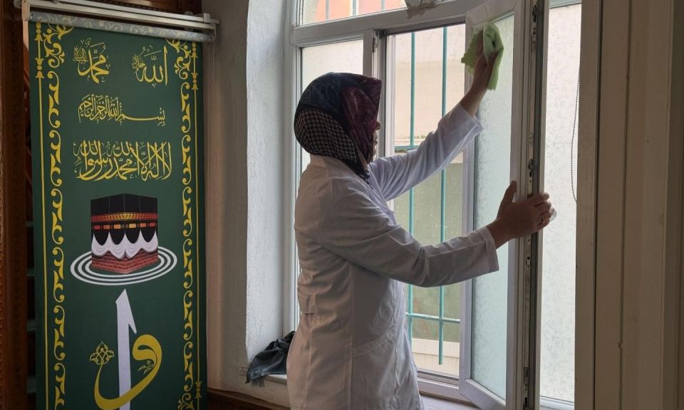 Lapseki’de Camiler Ramazan’a hazır