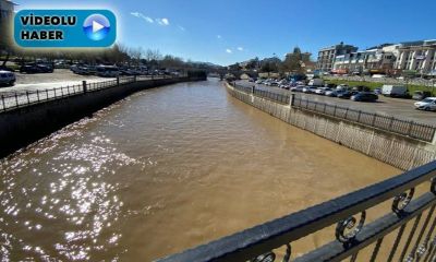 Biga'da taşan Kocabaş Çayı normal seyrine döndü
