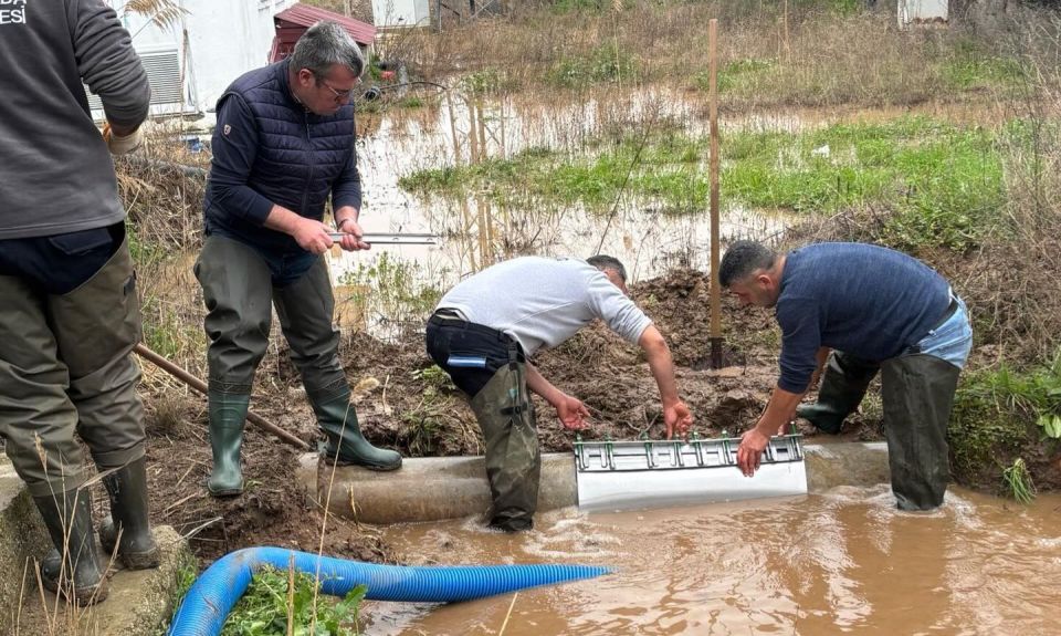 Bozcaada Belediyesi ekiplerinden Taştepe Terfi İstasyonu’nda kritik müdahale