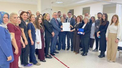 ÇOMÜ Hastanesi Fizik Tedavi Ekibine Teşekkür Ziyareti