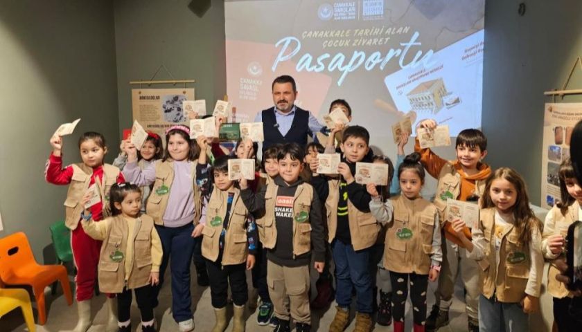 Çanakkale Tarihi Alan'da Çocuk Ziyaret Pasaportu projesi hayata geçirildi   