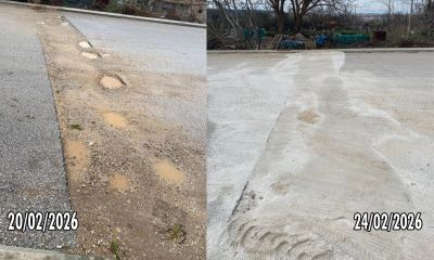 Barbaros’ta Çukurlar Dolduruldu, Kalıcı Asfalt Bekleniyor