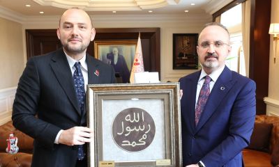 MÜSİAD Başkanı Özdemir'den Bülent Turan'a ziyaret!