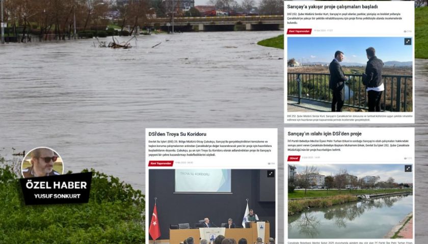 Çanakkale kamuoyu adına soruyoruz: Sarıçay Projesi nerede?