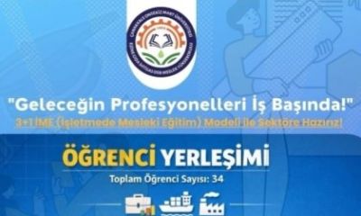 ÇOMÜ’lü 34 Öğrenci Ezine OSB’de iş başı yaptı!