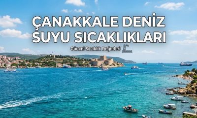Çanakkale Deniz Suyu Sıcaklıkları: 27 Şubat 2026 Cuma