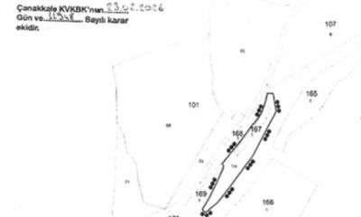 Ezine’deki termal otel bölgesi için Sit Derecesi Değişikliği yapıldı
